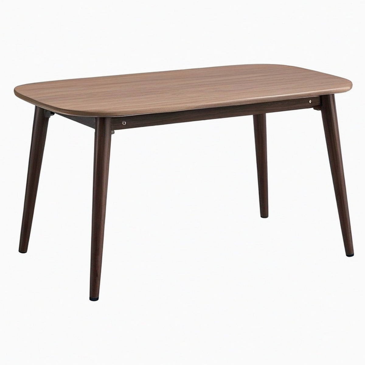 Table à manger 120 x 70 x 75 cm en bois marron style scandinave