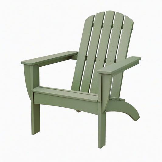 Fauteuil de jardin Adirondack 79 x 83 x 98 cm plastique vert style détente